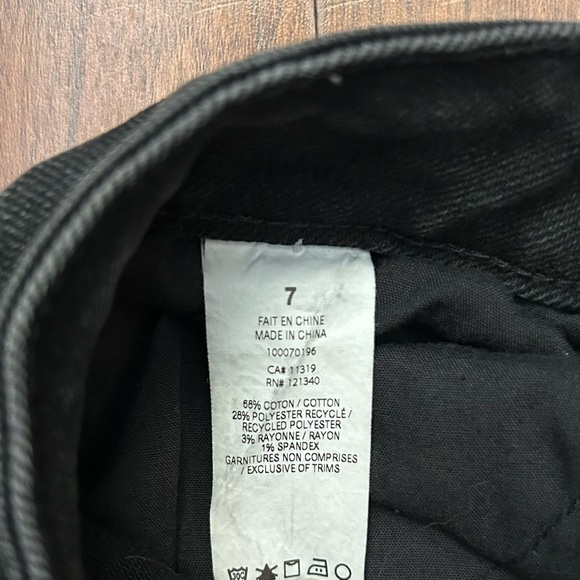 Garage Women’s Black Flared Women's Jeans with Copper Hardware, Size 28 - Picture 13 of 14